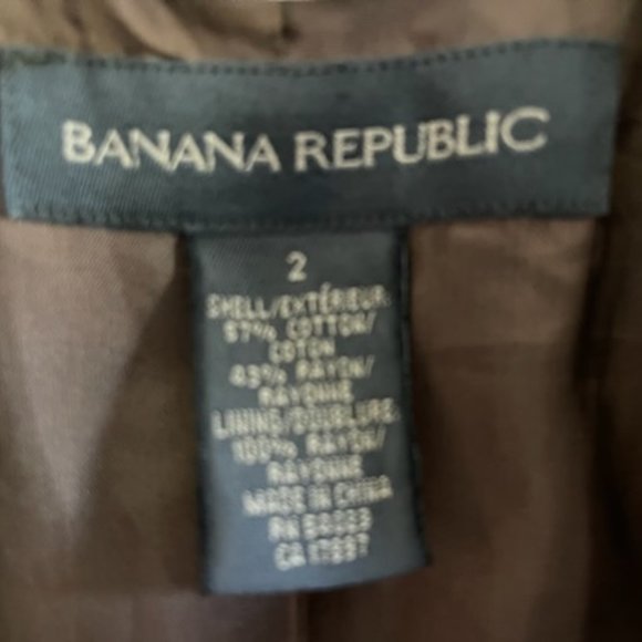 Corduroy Brown Blazer, size 2 - Picture 3 of 4